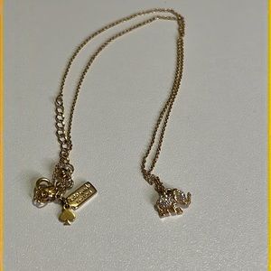 Kate Spade Crystal Elephant Necklace